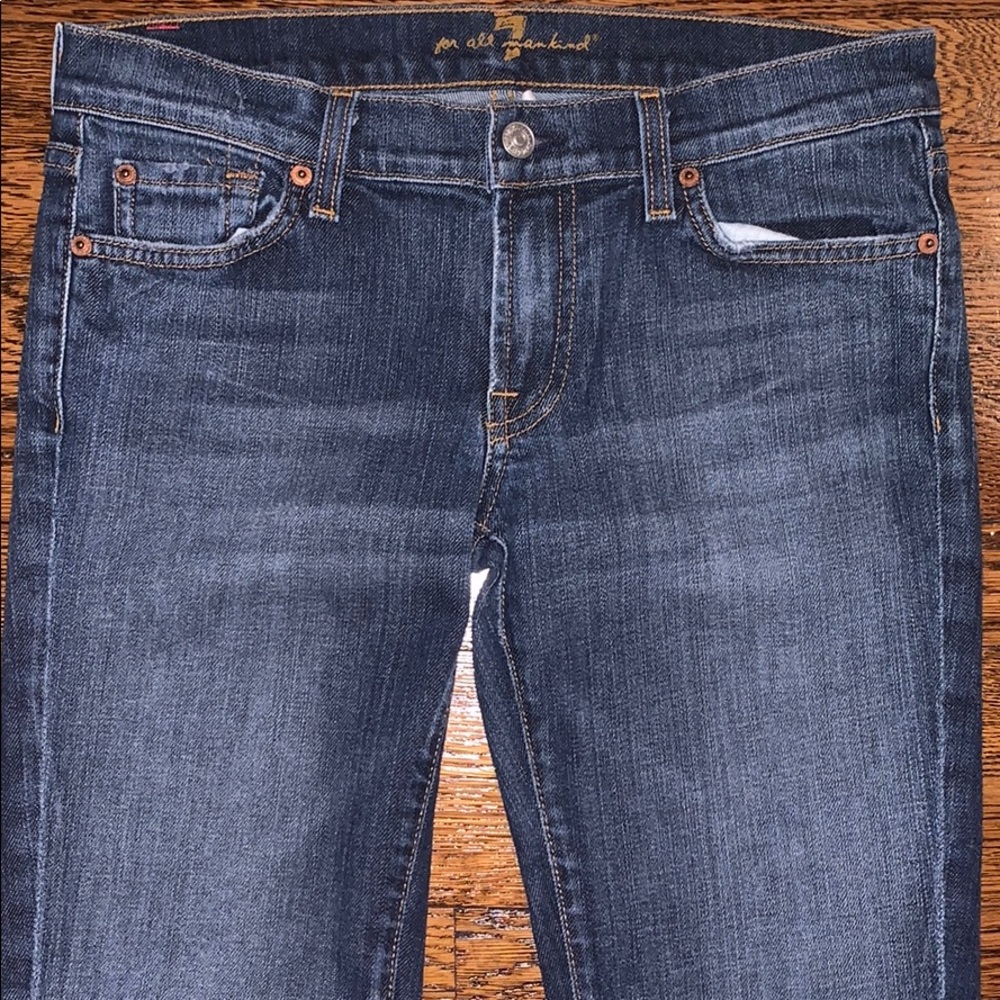 7 for all mankind straight leg jeans